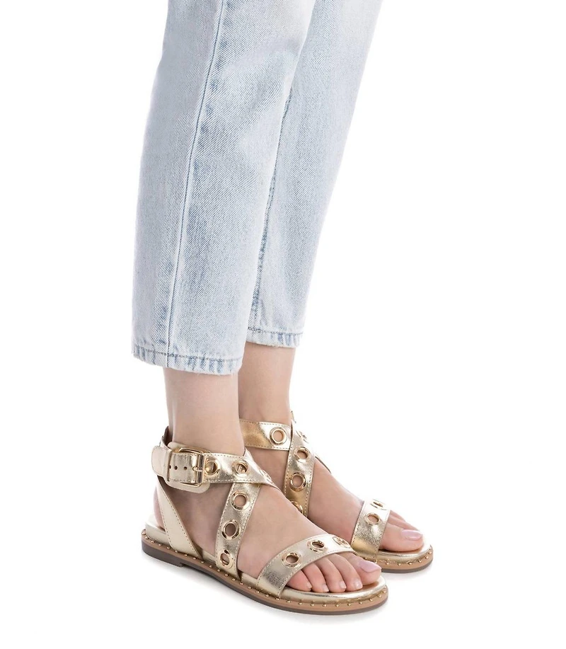 Carmela Leather Women's Fashion Sandals By Xti