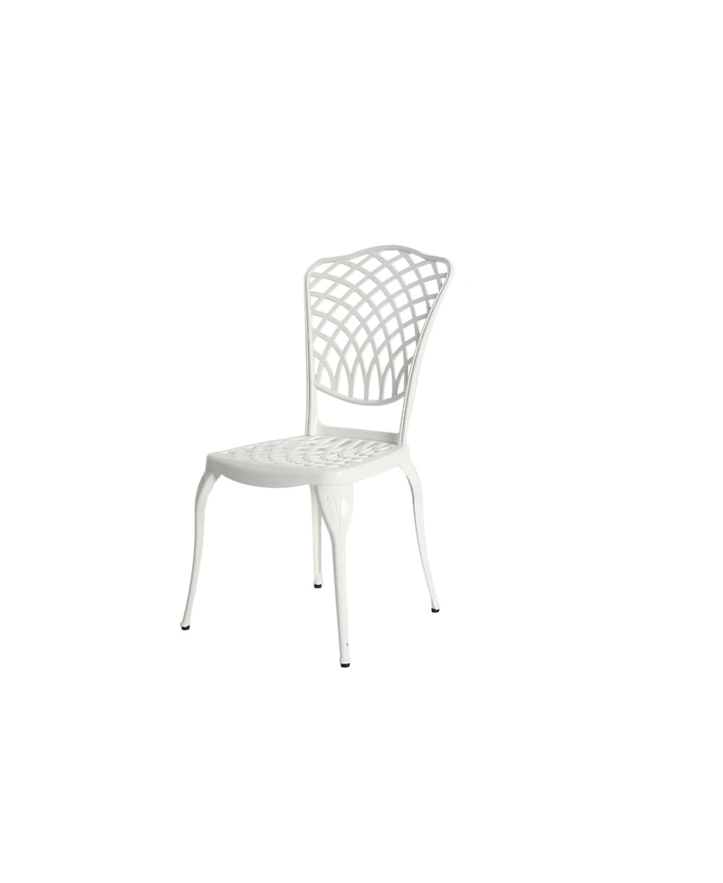 Streamdale 3-Piece Rustproof Aluminum Bistro Set 2 Chairs, Round Table