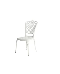 Streamdale 3-Piece Rustproof Aluminum Bistro Set 2 Chairs, Round Table