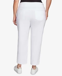Ruby Rd. Plus Embroidered Ankle Pant