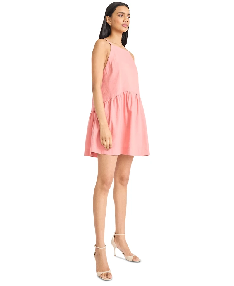 Donna Morgan Women's Square-Neck Sleeveless Mini Dress