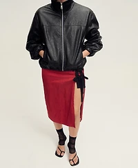 Mango Women's Multi-Position Textured Skirts