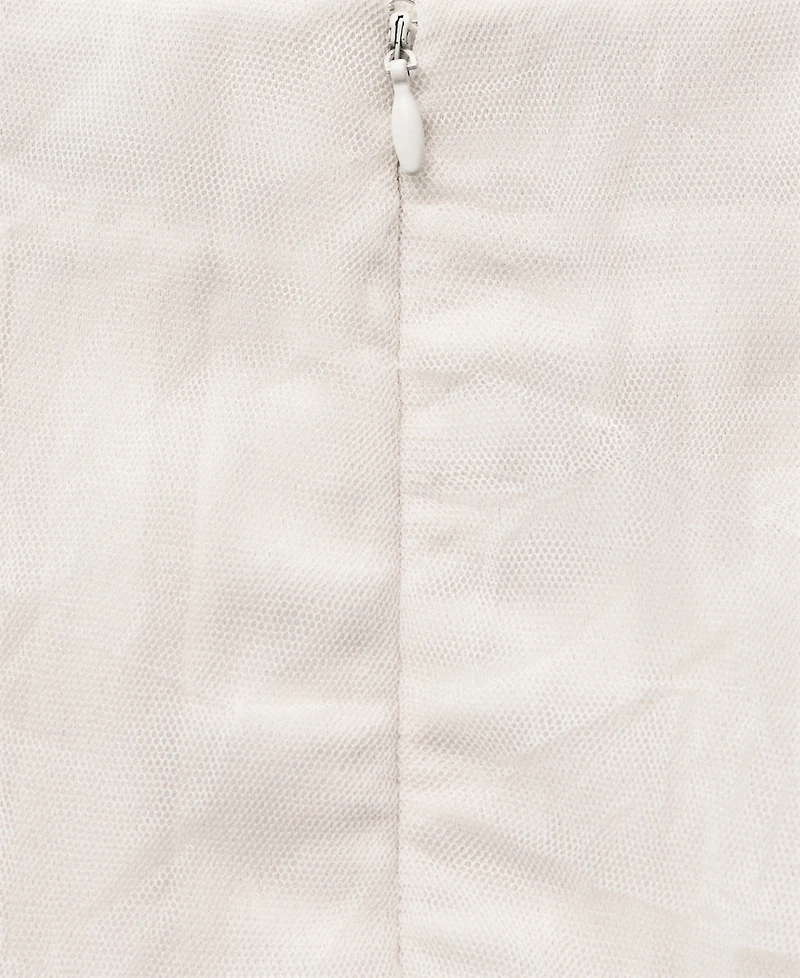 Mango Women's Straight Tulle Skirts