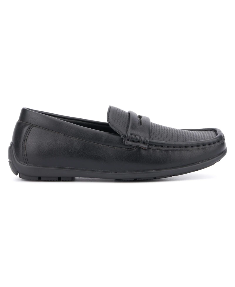 Xray Boys Youth Errol Textured Loafer Dress Shoe