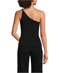 Lands' End Women's Slender One Shoulder Top