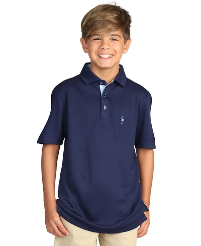 TailorByrd Boys Solid Modal Polo