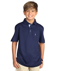 TailorByrd Boys Solid Modal Polo