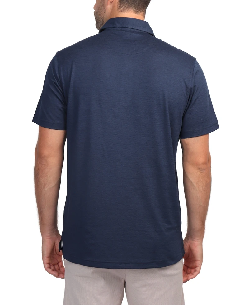 Tailorbyrd Big & Tall Lightweight Performance Mesh Polo Shirt by