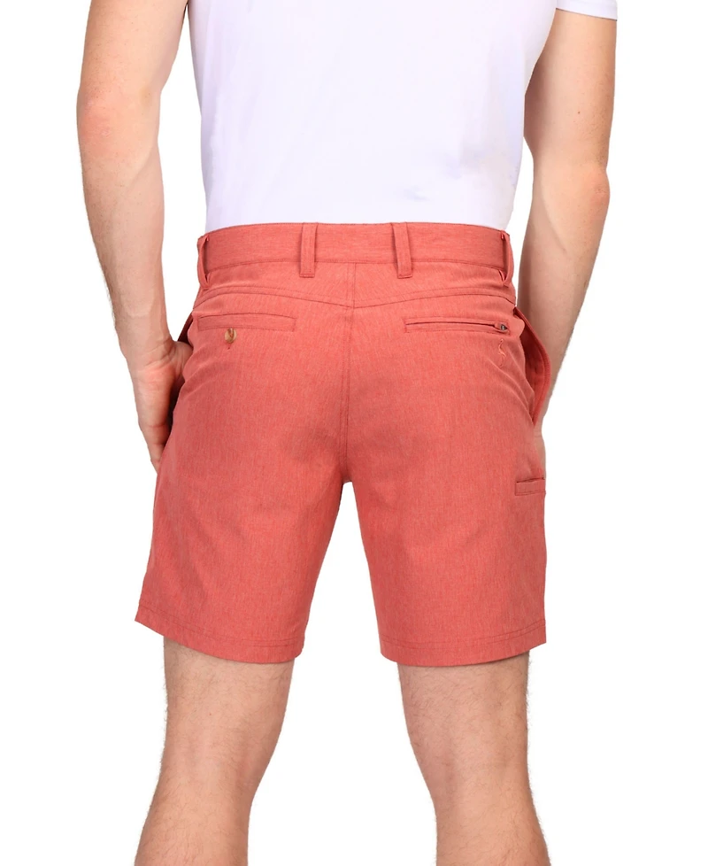 Tailorbyrd Men's Tonal Melange Performance Shorts for Active Adults - Versatile and Comfortable
