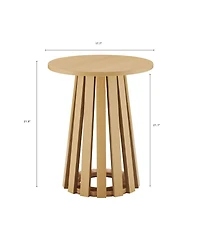 Manhattan Comfort Layla 2-Pc. 17.7" Modern End Table Set