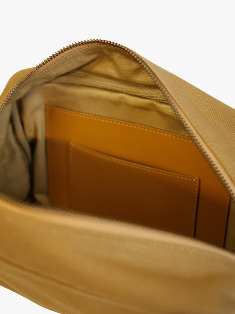 Able Daughter Dopp Kit Bag, Tan Canvas