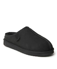 Dearfoams Men's Fireside By Grafton Genuine Shearling Clog Slipper