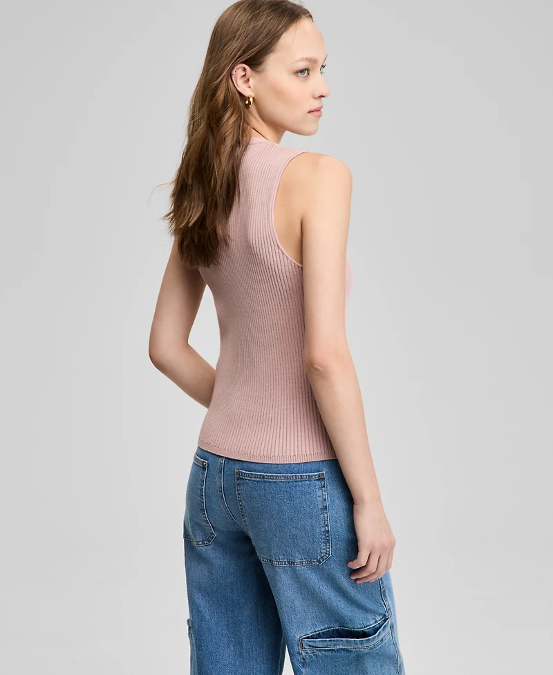And Now This Women's Ribbed Sweater Vest, Exclusively at Macy's