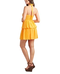 Bcx Juniors' Halter-Style Mini Dress