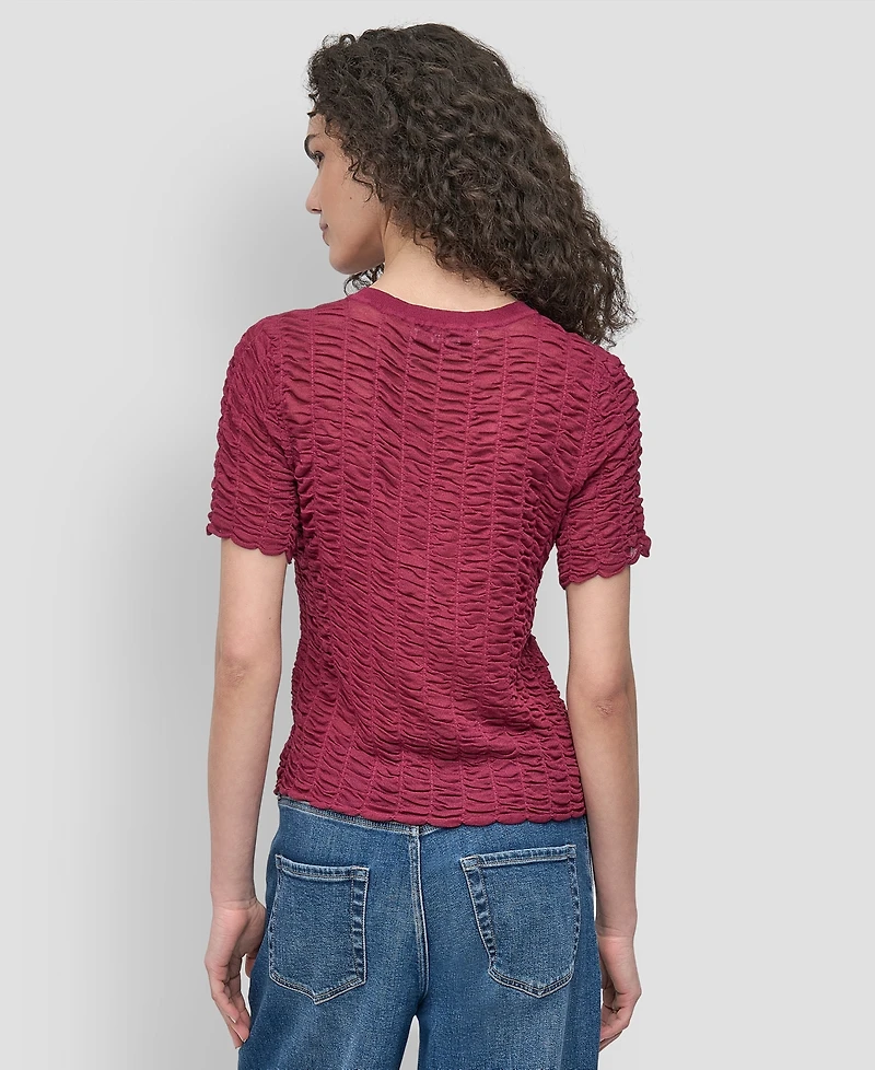 Dkny Women's Textured Top