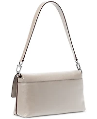 Michael Kors Addie Small Leather Convertible Pouchette Crossbody