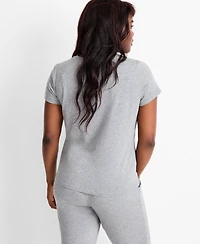 State of Day Women's Cotton Blend Short-Sleeve Sleep Tee Xs-3X