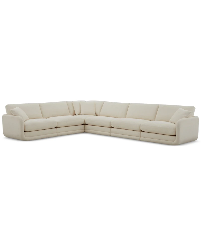 Daryll -Pc. Fabric L Sectional
