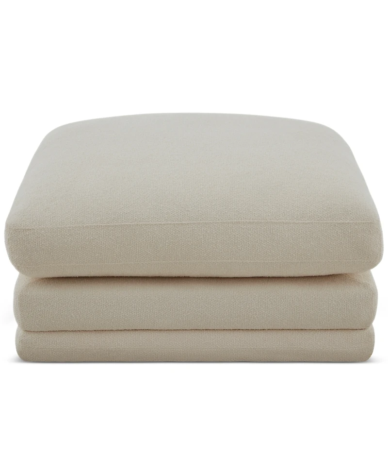Daryll Fabric Ottoman, Exclusively at Macy's