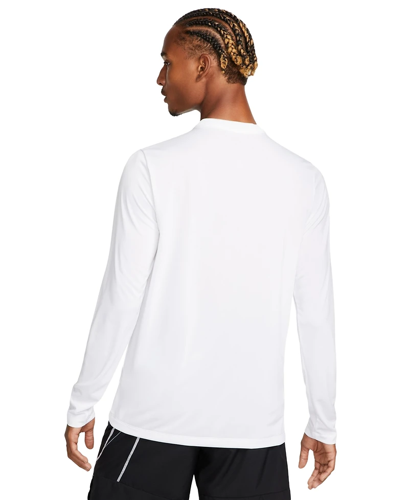 Nike Men's Relaxed-Fit Long-Sleeve Fitness T-Shirt