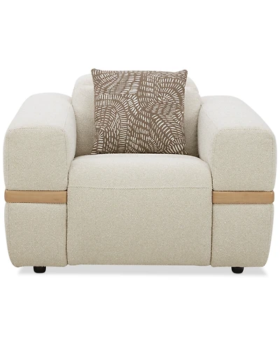 Nierling Fabric Power Motion Recliner with Headrest, Exclusively at Macy's