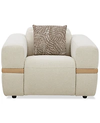 Nierling Fabric Power Motion Recliner with Headrest, Exclusively at Macy's