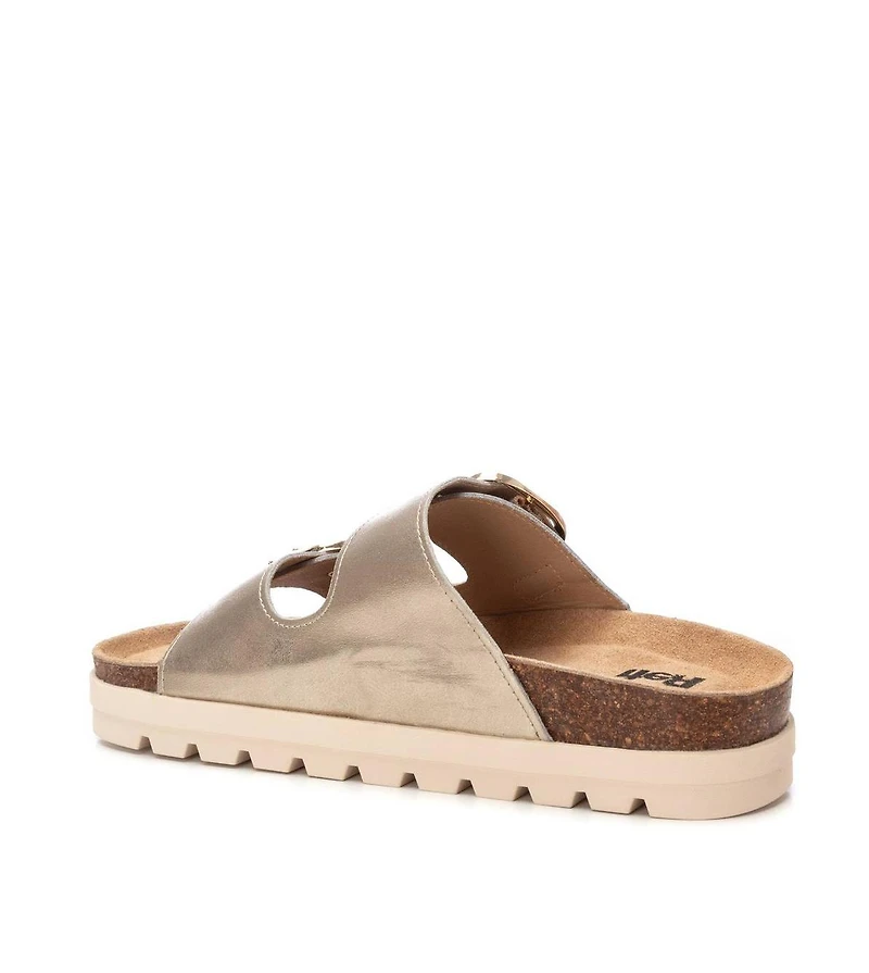 Women's Footbed Jute Wrapped Platform Sandals By Xti