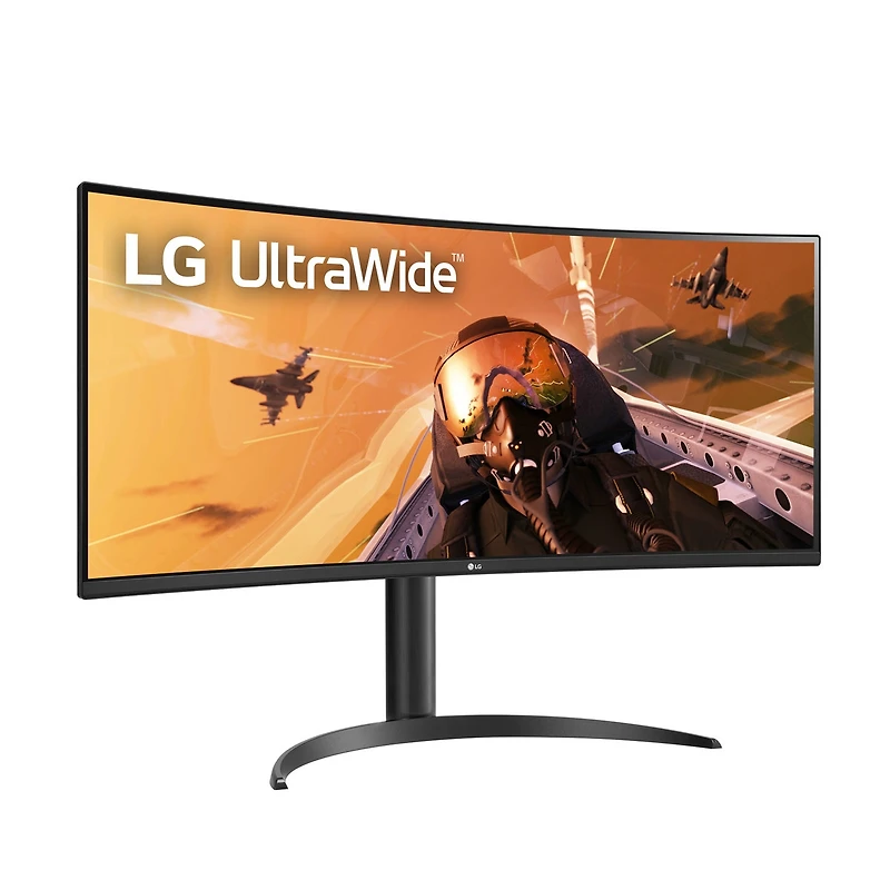 Lg 34WP75C-b 34" 21:9 UltraWide Qhd 160Hz Curved Va Lcd Hdr Monitor, Built-In Speakers