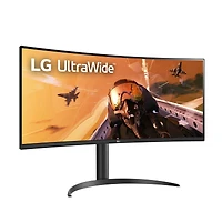 Lg 34WP75C-b 34" 21:9 UltraWide Qhd 160Hz Curved Va Lcd Hdr Monitor, Built-In Speakers
