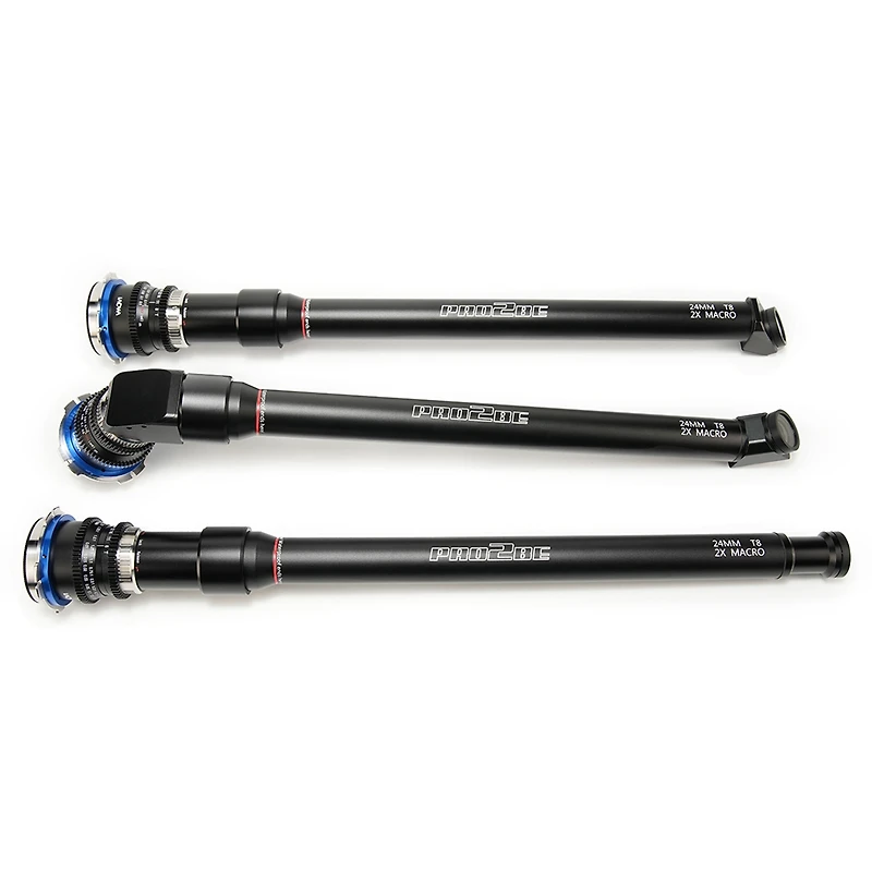 Venus Laowa Pro2be 24mm T8 2x Macro Probe 35 Degree/Direct/Periscope View 3-Lens Kit for Pl-Mount