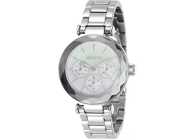 Invicta Women's 31267 Angel Quartz Chronograph White Dial Watch