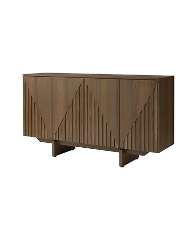 Modern Adamo 58"Wide 4 door Sideboard