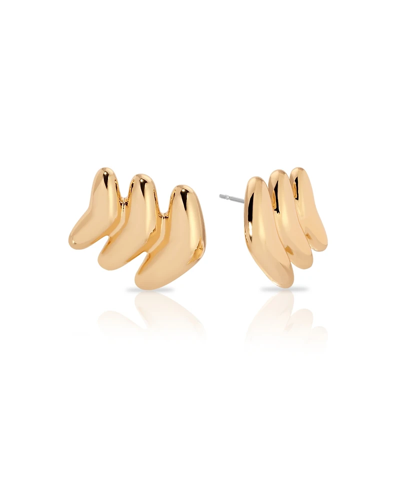 Ettika Metal Moderna Studs