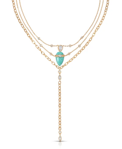 Ettika Turquoise Solstice Layered Necklace
