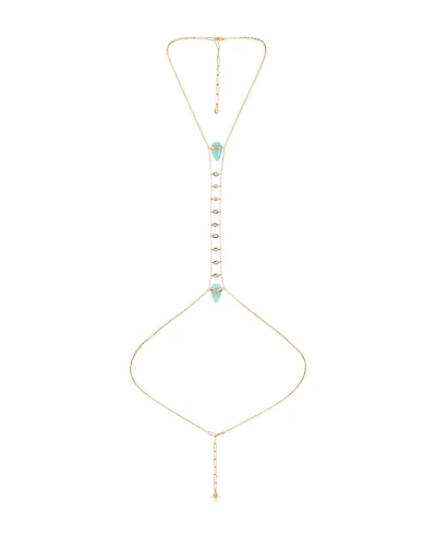 Ettika Turquoise Solstice Body Chain