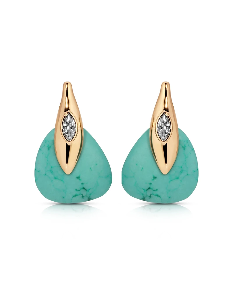 Ettika Turquoise Solstice Drop Earrings