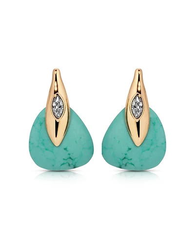 Ettika Turquoise Solstice Drop Earrings