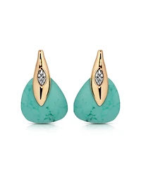 Ettika Turquoise Solstice Drop Earrings
