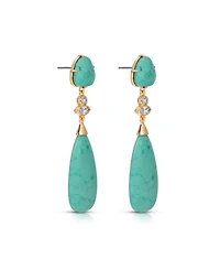 Ettika Turquoise Solstice Drop Earrings