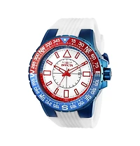 Invicta Men's 23997 Aviator Quartz 3 Hand White Dial Watch