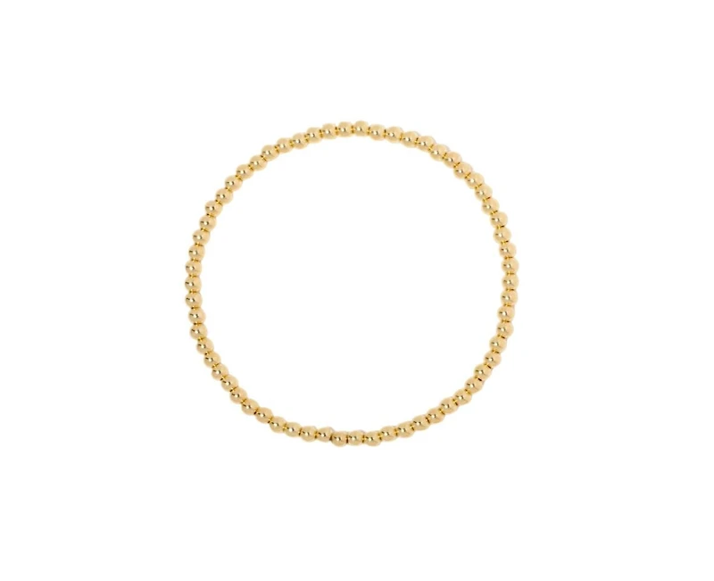 Gold Filled Classic Bead Bracelet