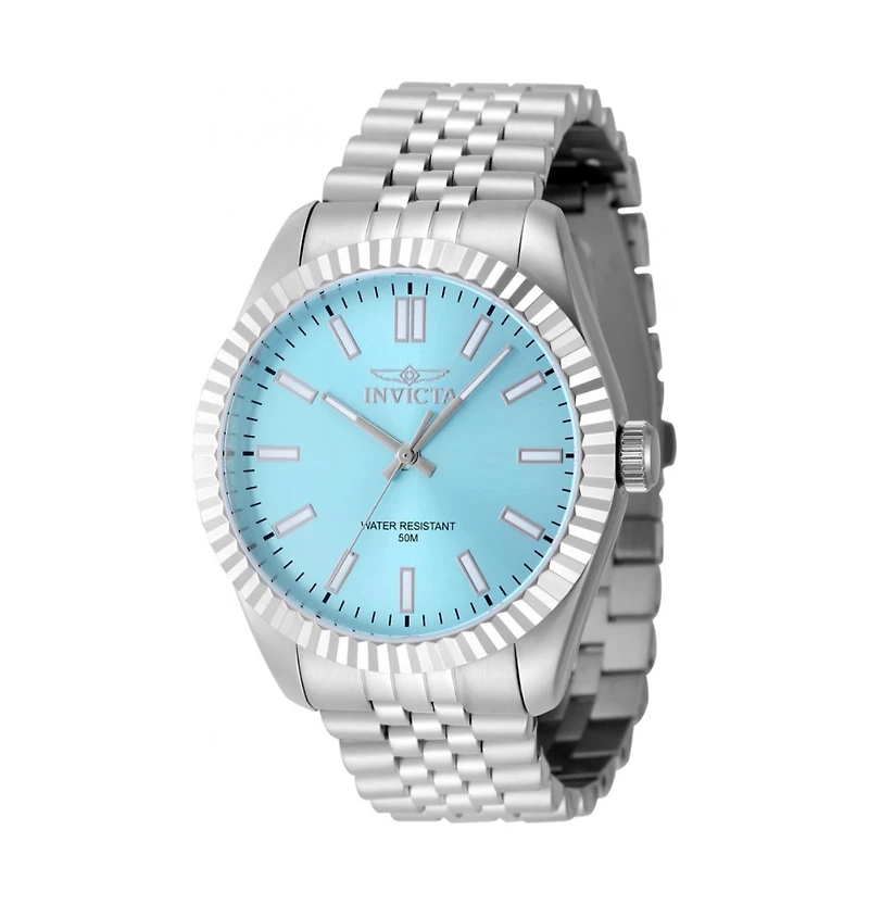 Invicta Men's 48906 Specialty Quartz 3 Hand Tiffany Blue Dial Watch