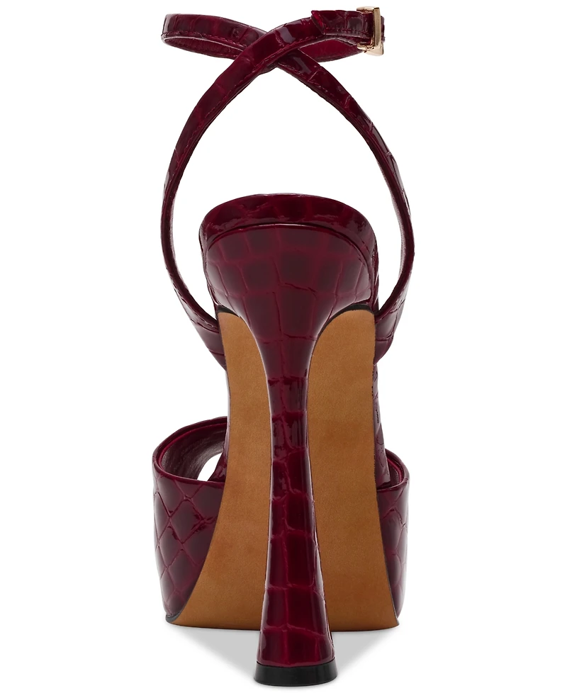 Steve Madden Women's Sass Two-Piece Platform High-Heel Dress Sandals