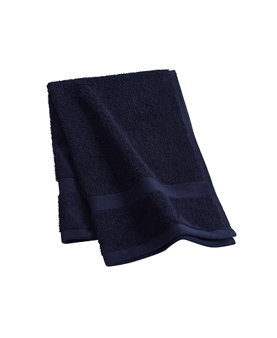 Tommy Hilfiger Home Modern American Solid Cotton Hand Towel, 16" x 26"