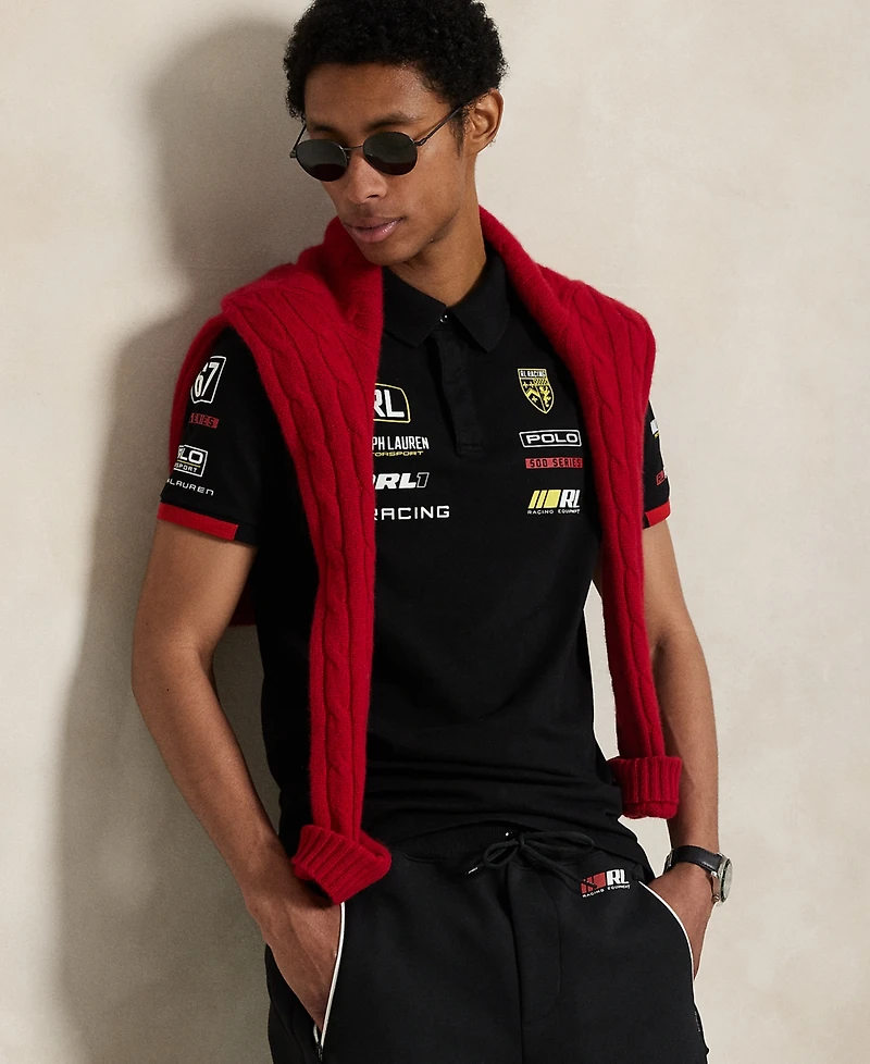 Polo Ralph Lauren Men's Custom Slim Fit Stretch Mesh Polo Shirt