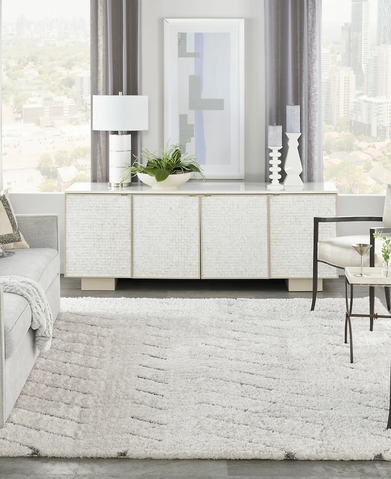 Nourison Home Dreamy Shag DRS03 9'x12' Area Rug