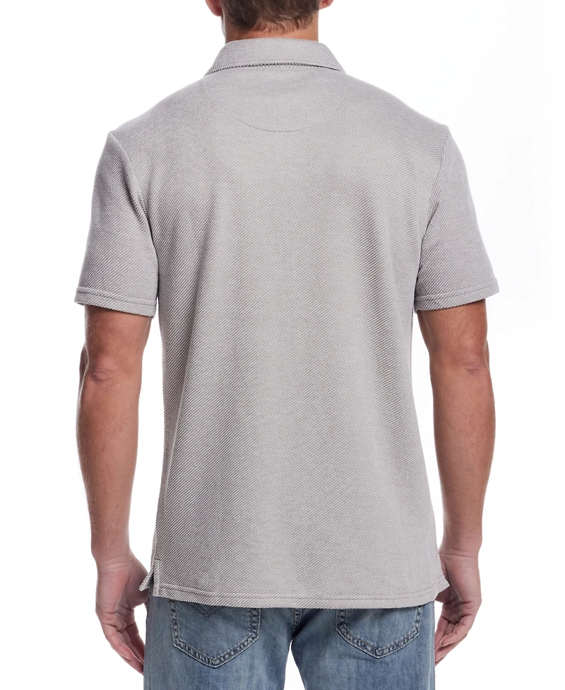 Weatherproof Vintage Men's Twill Knit Shirt