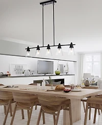 Home Accessories 10" Mooncheeks 5-light Indoor Chandelier