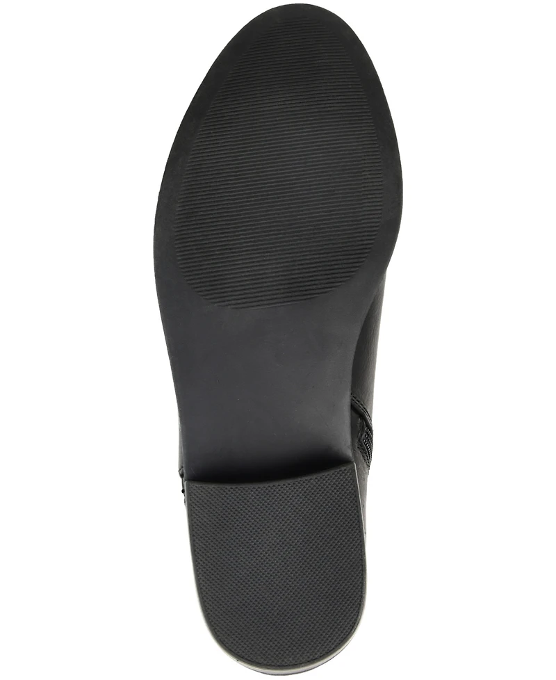 Journee Collection Women's Ellis Stacked Heel Booties