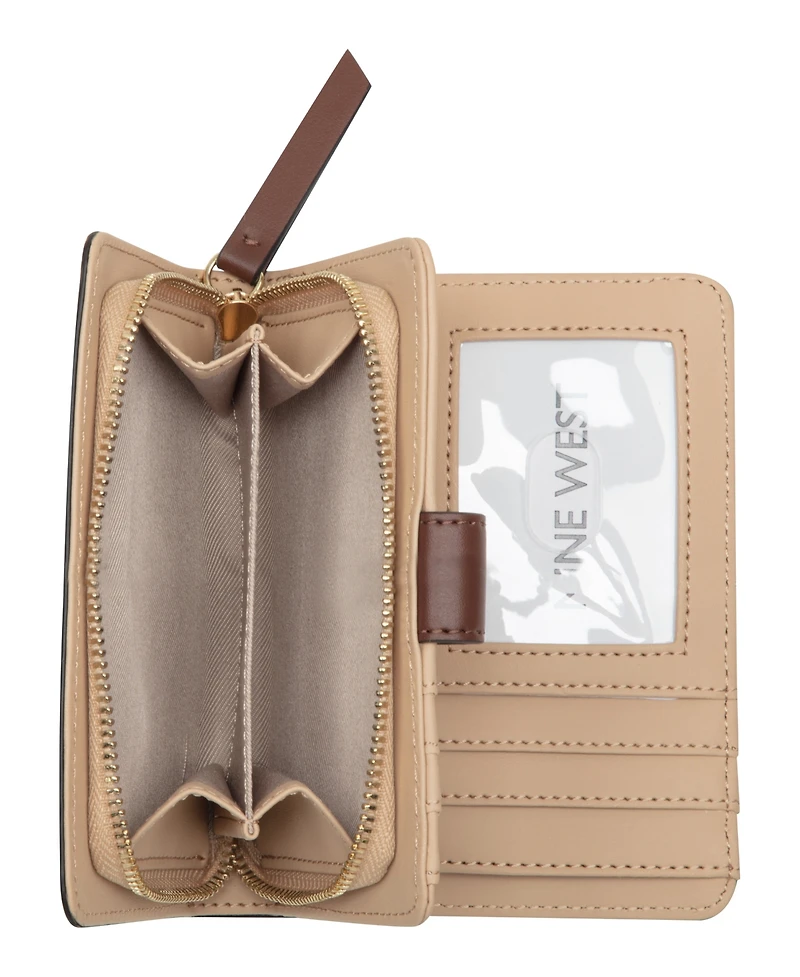 Nine West Lockup 9S French Wallet